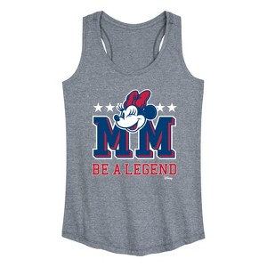 Women's - Disney - Minnie Mouse Graphic Racerback Tank - 1 of 4
