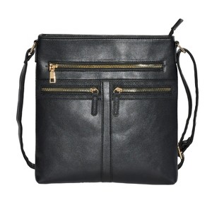NICCI Ladies' Crossbody Bag with Zipper Design - 1 of 4