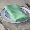 Slickblue Polyester Poplin Napkins 18"x18", Serged Edge, Event or Daily Table Use, 41 Color Options – Set of 4 or 10 - 2 of 4