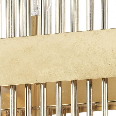 Lena Fire and Ice 10-Light Modern Island Chandelier