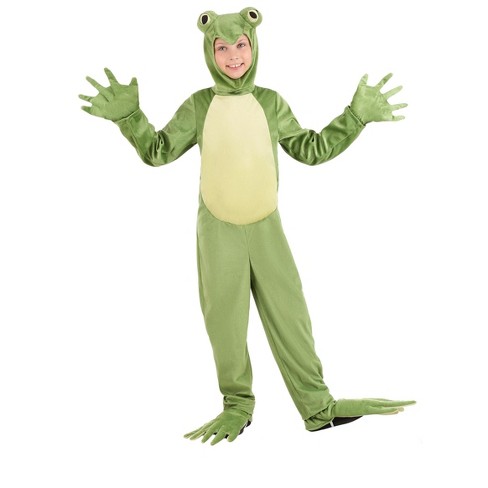 Halloweencostumes.com Medium Child Deluxe Frog Costume, Green : Target