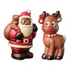 Weibler Hollow Chocolate Santa & Reindeer Tote Gift Box 5.29 Oz. (150 g.) - 2 of 4