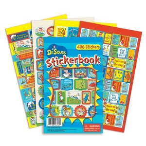 Eureka Dr. Seuss Awesome Sticker Book (Pack of 6) - 1 of 1