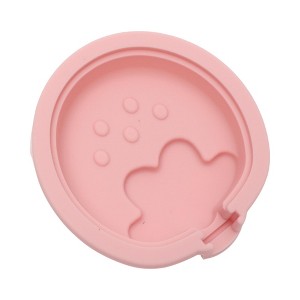 Unique Bargains Ice Pop Mould Strawberry Shape Comes with Lid and Stick Hand Washable PP 3.15"x3.35" 1 Pc - 1 of 4