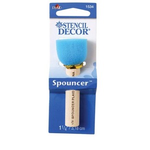 Plaid FolkArt 1-1/4 in. W Blue Foam Applicators (Case of 6) - 1 of 1