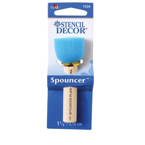 Plaid FolkArt 1-1/4 in. W Blue Foam Applicators (Case of 6) - image 1 of 1