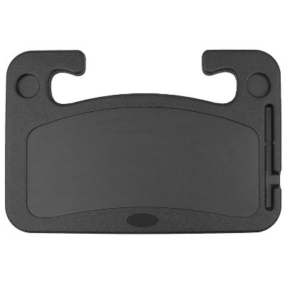 iMountek"Portable Car Steering Wheel Tray Desk for Laptop, Tablet, Drinks, and Essentials - Travel Friendly"Black