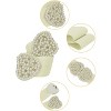 INSPIRE CHIC Heart Shape Design Imitation Pearl Rhinestone Decor Waist Belt for Women - 2 of 4