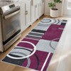 Washable Foldable Printed Carpet Modern Square and Round, Foldable Carpet, Living Room Carpet, Comfortable Carpet - 3 of 4