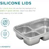 U Konserve Stainless Steel Leak Proof Divided Food Storage Container - 3 of 4