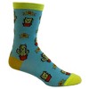 Crazy Dog T-Shirts Women's Catcus Socks Funny Pet Cat Kitty Animal Lover Cactus Desert Graphic Novelty Footwear - 3 of 4