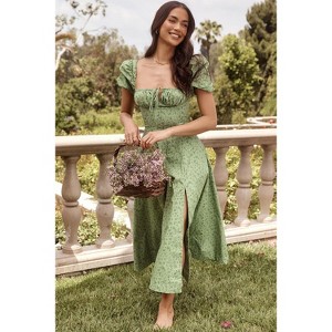 ruched bust a line dress Aamari Maxi Dress