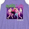 JoJo Siwa Peace Love Dance Graphic Sleeveless Aline Dress - Purple - Large - 2 of 3