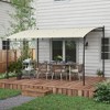 10' x 13' Outdoor Pergola Gazebo, Garden Sun Shade Shelter with Metal Frame for Porch, Patio, Deck - 2 of 4