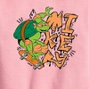 Boys' - Teenage Mutant Ninja Turtles - Mikey Graphic Long Sleeve Fleece Sweatshirt - 2 of 3