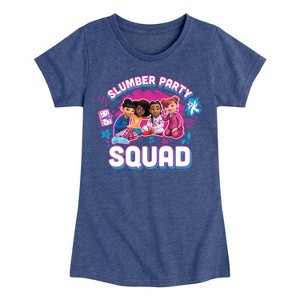 Girls' - Karma's World - Slumber Party Squad Fitted Short Sleeve Graphic T-Shirt - 1 of 4