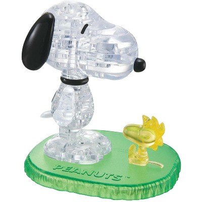 University Games Peanuts Snoopy & Woodstock 42 Piece 3D Crystal Jigsaw Puzzle