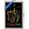 Trends International Disney Villains - Tricky Trio Framed Wall Poster Prints - 3 of 4