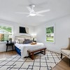 BestParts 48" White ABS Ceiling Fan - 3-Speed Control, Energy-Saving LED, ETL Certified - 2 of 4