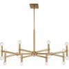 Possini Euro Design Marya Satin Brass Chandelier 37" Wide Modern 24-Light Fixture for Dining Room House Foyer Kitchen Island Entryway Bedroom Home - 3 of 4