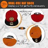 LunaLulinlk Wall Adhesive Strong Hat Hooks, Black, 24 Pack - 2 of 4