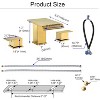 Mixxidea Roman Tub Faucet 2 Handles High Flow - 3 of 3