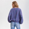 Women's V-Neck Button-Front Cardigan - Wild Fable™ Purple Abstract - 2 of 4