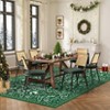 Christmas Area Rugs Xmas Holiday Indoor Rug with Non-Slip Backing - 4 of 4