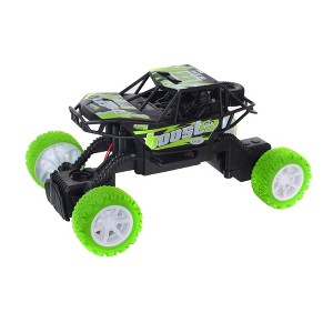 Cross Country LED Light R/C Four Wheel Drive Climbing Car with Remote Control and 27 MHZ Radio System - 1 of 4