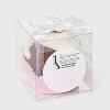 Kid's Cupcake Christmas Cozy Crew Socks - Ivory/Brown/Red 2-5 - 4 of 4