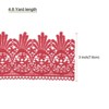 Unique Bargains Cotton Vintage Hollow Lace Decorative Ribbon Trim 4.8 Yards x 3 Inch - 2 of 3