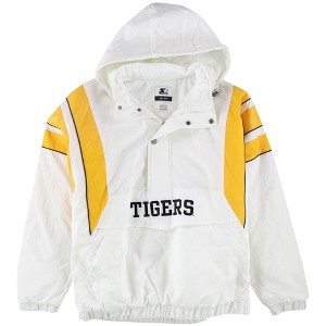 STARTER Mens Missouri Tigers Anorak Jacket, White, Small - 1 of 2