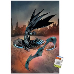 Trends International DC Comics Batman - Batman throwing Batarang Unframed Wall Poster Prints - 1 of 4