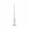 Glass Taper Candle Holder - Elegant Modern Boho Glass Candle Stand for Home, Office, Bedroom, or Living Room - 2 of 4
