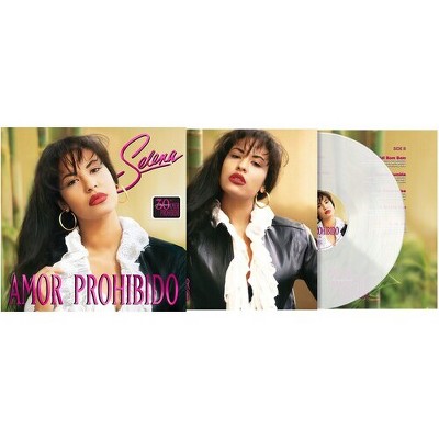 Selena - Amor Prohibido (remastered Anniversary Edition Clear Vinyl  Gatefold Lp Jacket) : Target