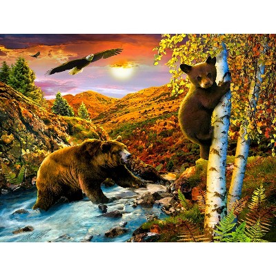 Sunsout September Mountains 300 pc   Jigsaw Puzzle 46014