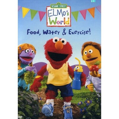Elmo's World: Food, Water & Exercise! (DVD)
