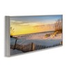 Stupell Industries Panoramic Coastal Beach Sunrise Framed Giclee Art - 2 of 4