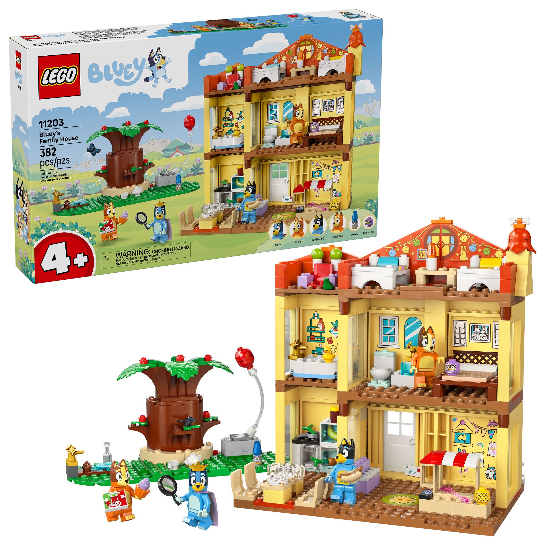 LEGO Bluey: Bluey’s Family House Playset 11203