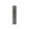 Black Box Industrial 6 Port Ethernet PoE+ Extreme Temperature Switch LPH3061A - 2 of 4