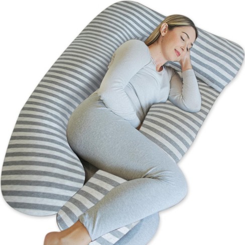 Frida Mom Adjustable Keep-Cool Pregnancy Pillow U,C,L, and I Shaped Full  Body Maternity Pillow for Comfortable Sleep, Support for Belly, Hips +  Legs