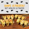 Taco Tuesday Stainless Steel 4-Piece Taco Holder Set - 4 of 4