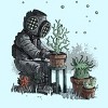 Men's Design By Humans Coral Garden By moisescudero T-Shirt - 2 of 3