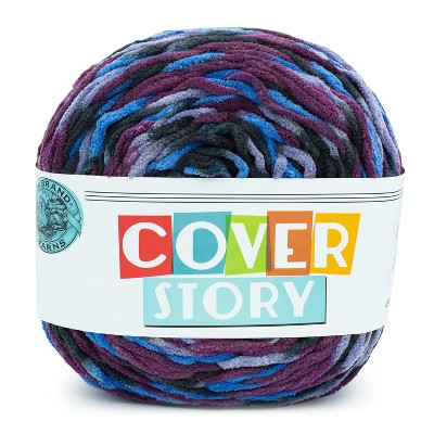 Lion Brand Cover Story Yarn-Royal