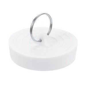 Unique Bargains Bathroom Kitchen Laundry Rubber Hanging Ring Sink Bathtub Drain Stoppers - 1 of 4