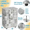 Generic Houseware Large 82L Laundry Basket with Wheels, Collapsible Wat - 3 of 4
