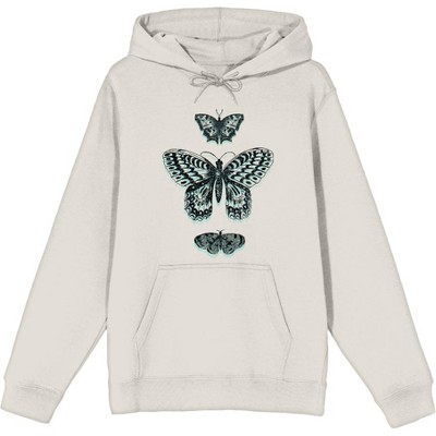 Celestial Tropics Butterflies Adult Long Sleeve Hoodie