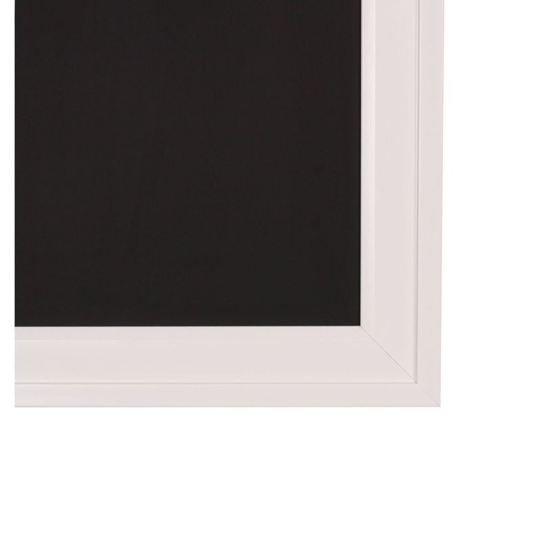 27.5&#34; x 18.5&#34; Bosc Framed Magnetic Chalkboard White - DesignOvation, 6 of 9