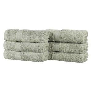 Organic Cotton Medium Weight Solid Towel Set by Blue Nile Mills - 1 of 4