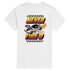Men's - Hot Wheels - Never Tire D -Men's Short Sleeve T-Shirt Short Sleeve Graphic T-Shirt - 1 of 4